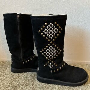 Black Tall UGG Boot